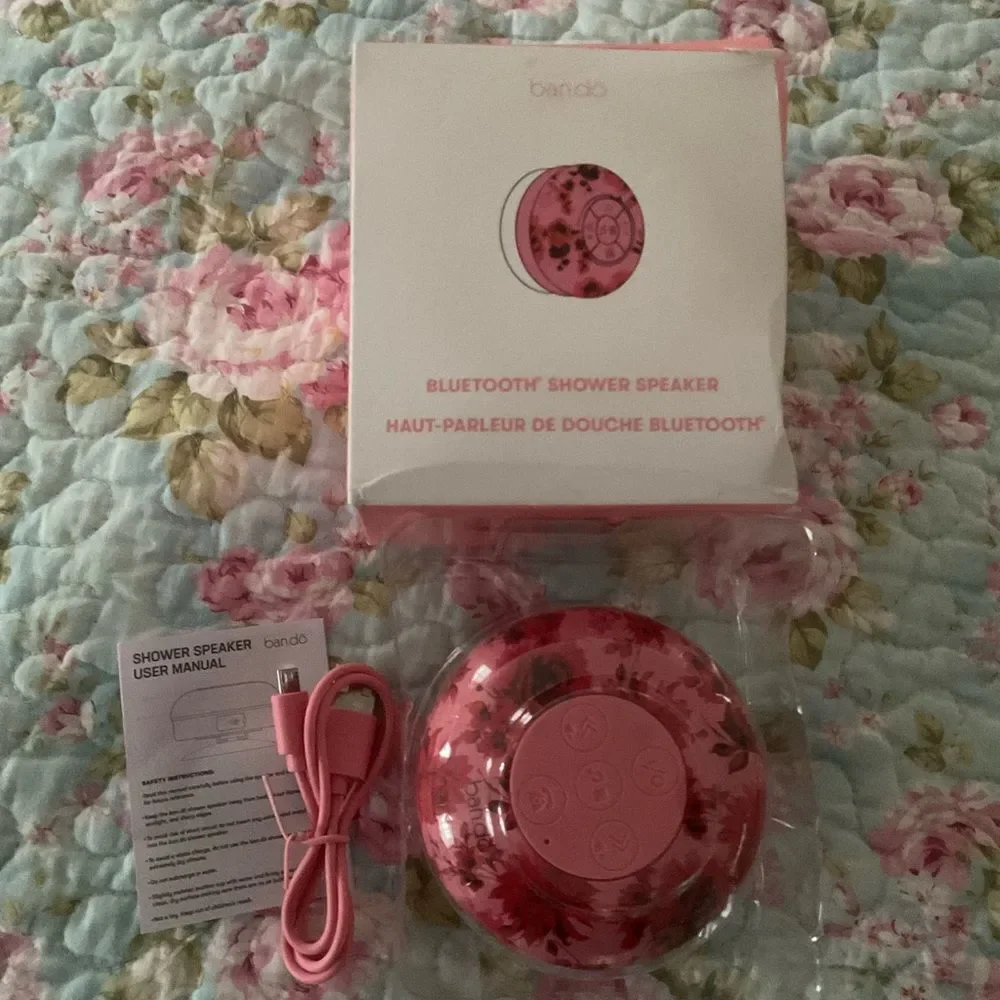 NEW ban.do Bluetooth Shower Speaker